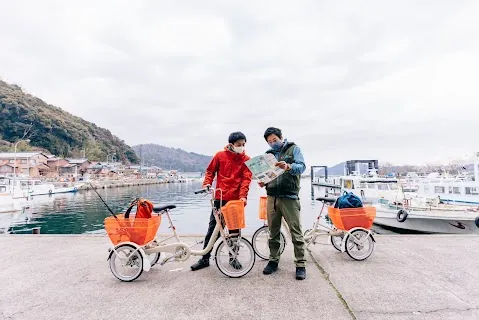 Okishima Rental Tricycle Gan Gan (GOODTIMES Okishima) — bike rental in Omihachiman