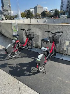 Peacecle (Docomo Bike Share Hiroshima) — bike rental in Hiroshima