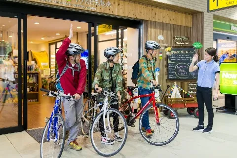 Shin'etsu-Shizenkyo Activity Center (SAC) — bike rental in Iiyama